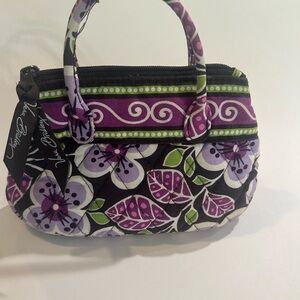 Vera Bradley micro purse. Retired pattern.  EUC.